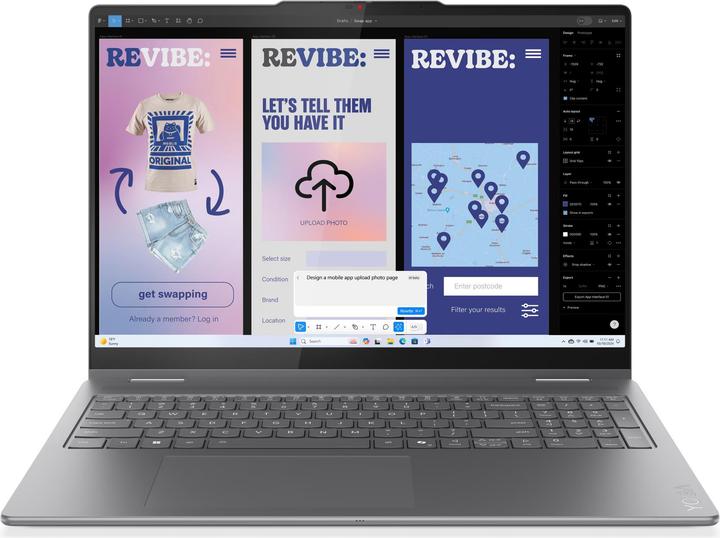 Produktbild Lenovo Yoga 7 2-in-1 (16", 1000 GB, 32 GB, CH, Intel Core Ultra 7 258V)