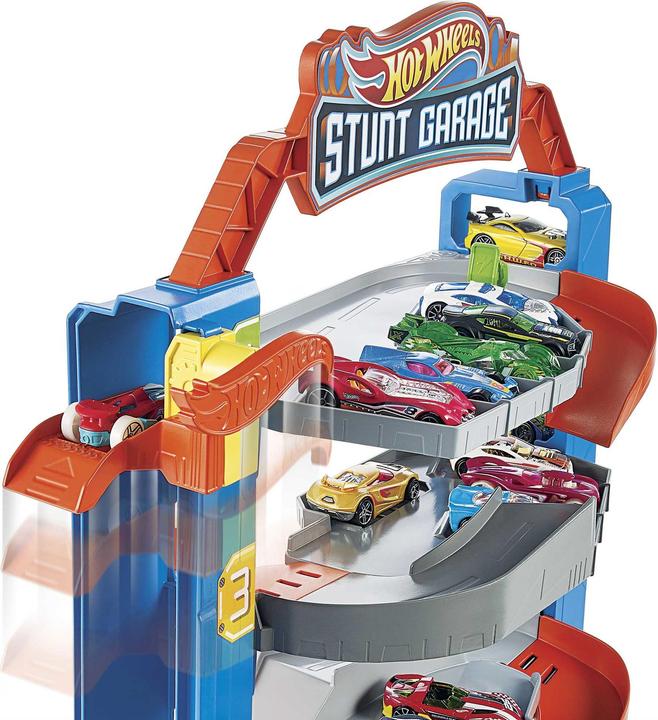 Actual product image Hot Wheels Stunt Garage, play set