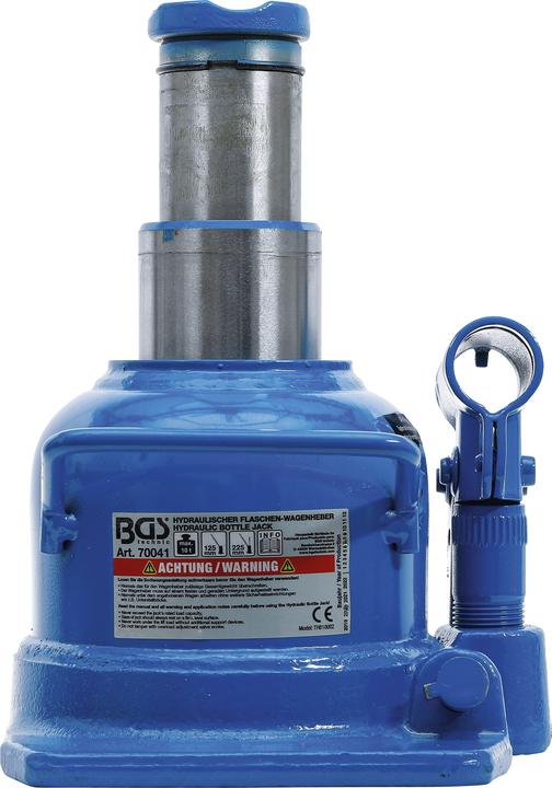 Actual product image BGS Hydraulic Bottle Jack | extra flat | 10 t