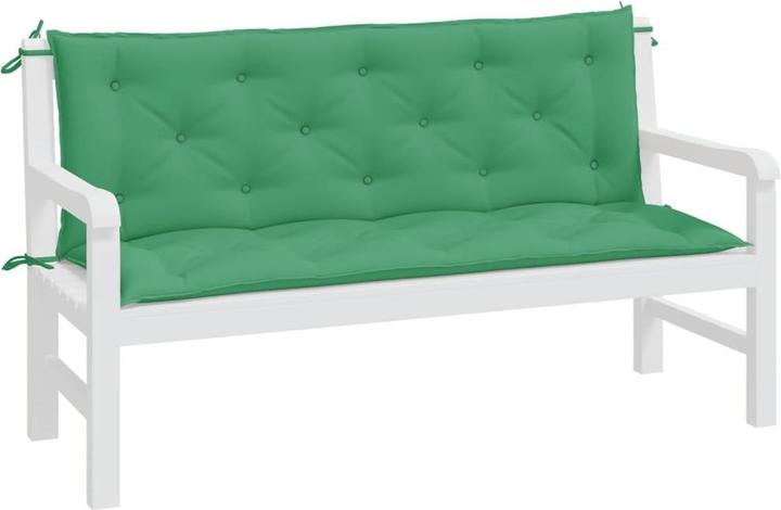 Actual product image vidaXL Garden bench cushions 2 pcs. O x ford fabric (150 x 50 x 7 cm)
