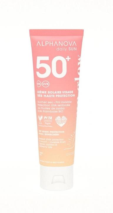 Produktbild Alphanova Daily Sun, Krem Przeciwsłoneczny do Twarzy z filtrem mineralnym SPF50+, 50 ml (Sonnencreme Gesicht, SPF 50, 50 ml)
