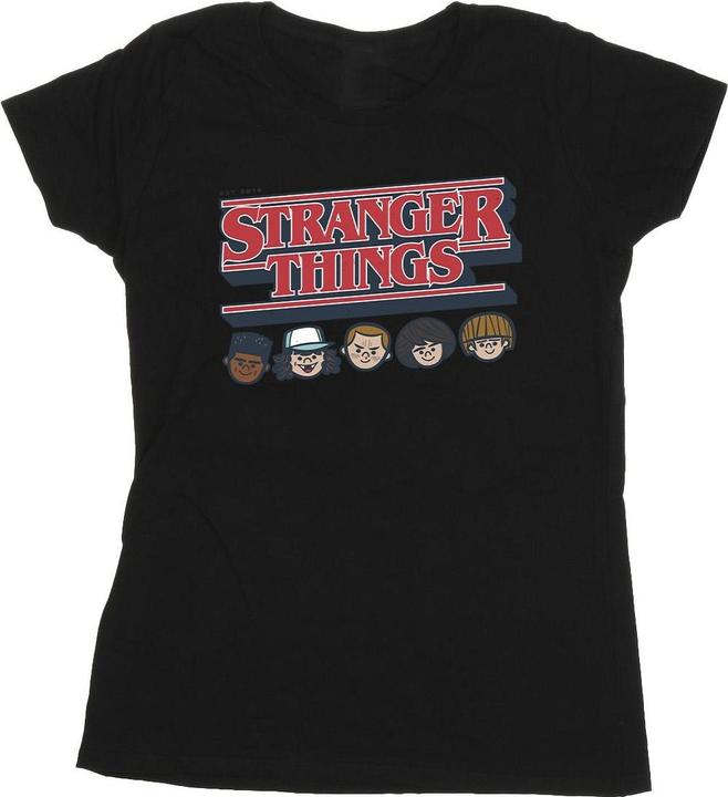 Produktbild Netflix Stranger Things Caricature Logo TShirt (XXL)