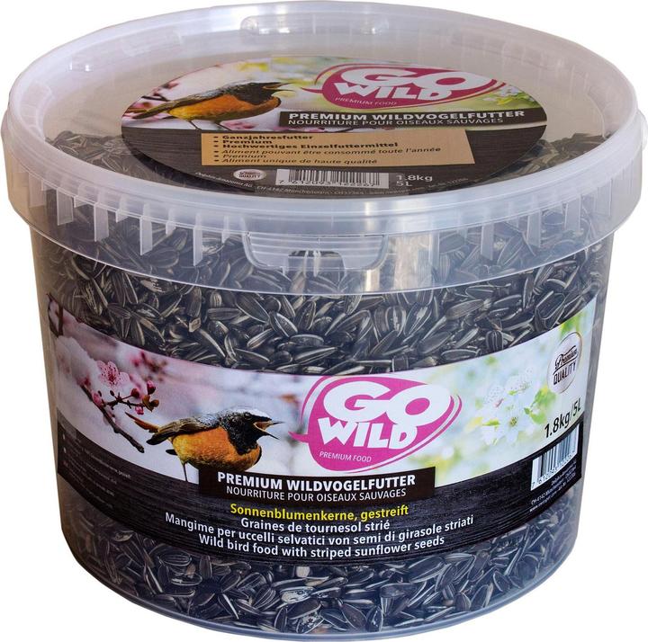 Immagine prodotto GoWild semi di girasole (1 x, 1.80 kg)