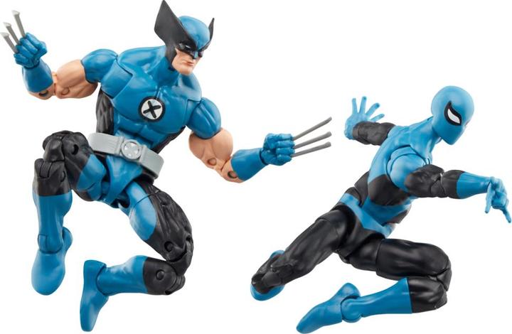 Actual product image Hasbro Fantastic Four Marvel Legends action figures 2-pack Wolverine & Spider-Man 15 cm