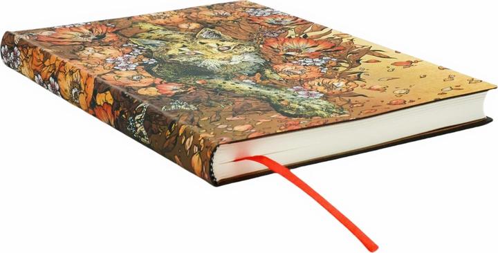 Actual product image Paperblanks Softcover Flexis - Lynx Rising - Midi - Unlined (120 x 175 mm, Lined, Soft cover)