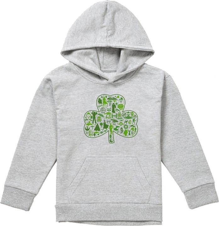 Produktbild Star Wars Kapuzenpullover meliert St PatricksTag (128)