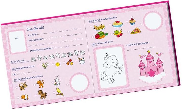 Immagine prodotto Carletto Einhorn Glitzerglück. Meine Kindergarten-Freunde (Tedesco)