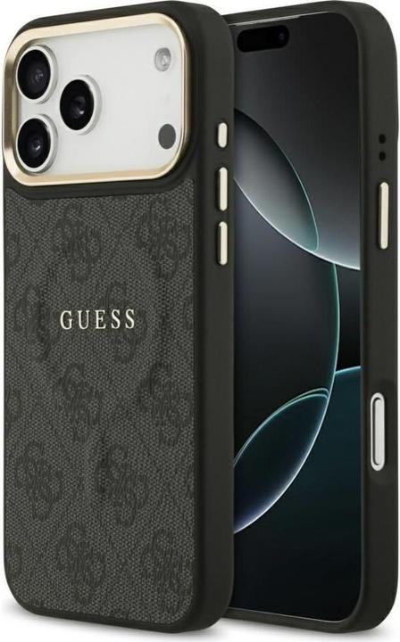 Actual product image Guess - Hardcase 4G Classic MagSafe (GUHMP17XP4MSEGCK) - iPhone 17 Pro Max - Black (Apple iPhone 17 Pro Max)