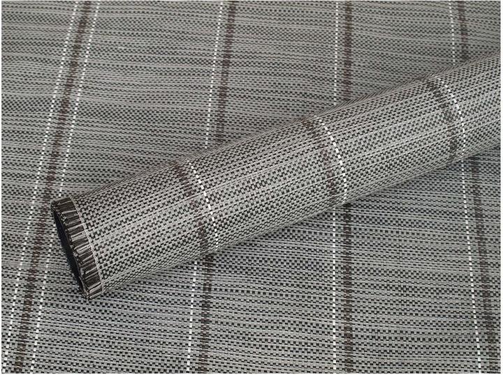 Bo-Camp Tenttapijt - Deluxe - 2,5 X 6 Metre - Grijs Gestreept