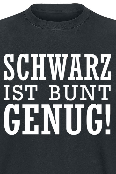 Produktbild Gaming-Sprüche Schwarz ist bunt genug (M)