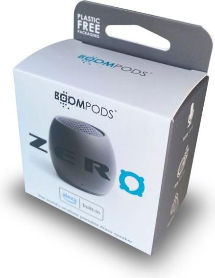 Image du produit Boompods Zero Talk Haut-parleur Bluetooth® Amazon Alexa directement intégré, mains libres, antichoc, W... (5 h, Fonctionnement sur batterie)