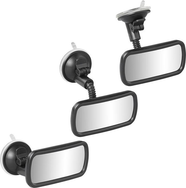 Produktbild ProPlus Panorama-Rückspiegel mit Flexarm 4 cm und Saugnapf