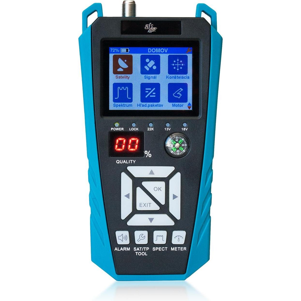 Abcom AB CryptoBox Meter (DVB-S / -S2), Parabola + Antenna