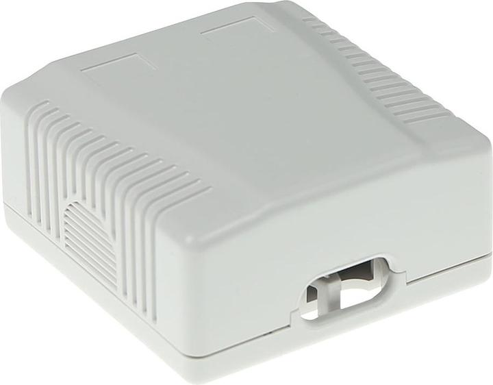 Immagine prodotto Scatola montata a superficie non schermata a 2 porte CAT5E. Tipo: CAT5E Wall mountbox c5e 2 prt unsh (Cavi)