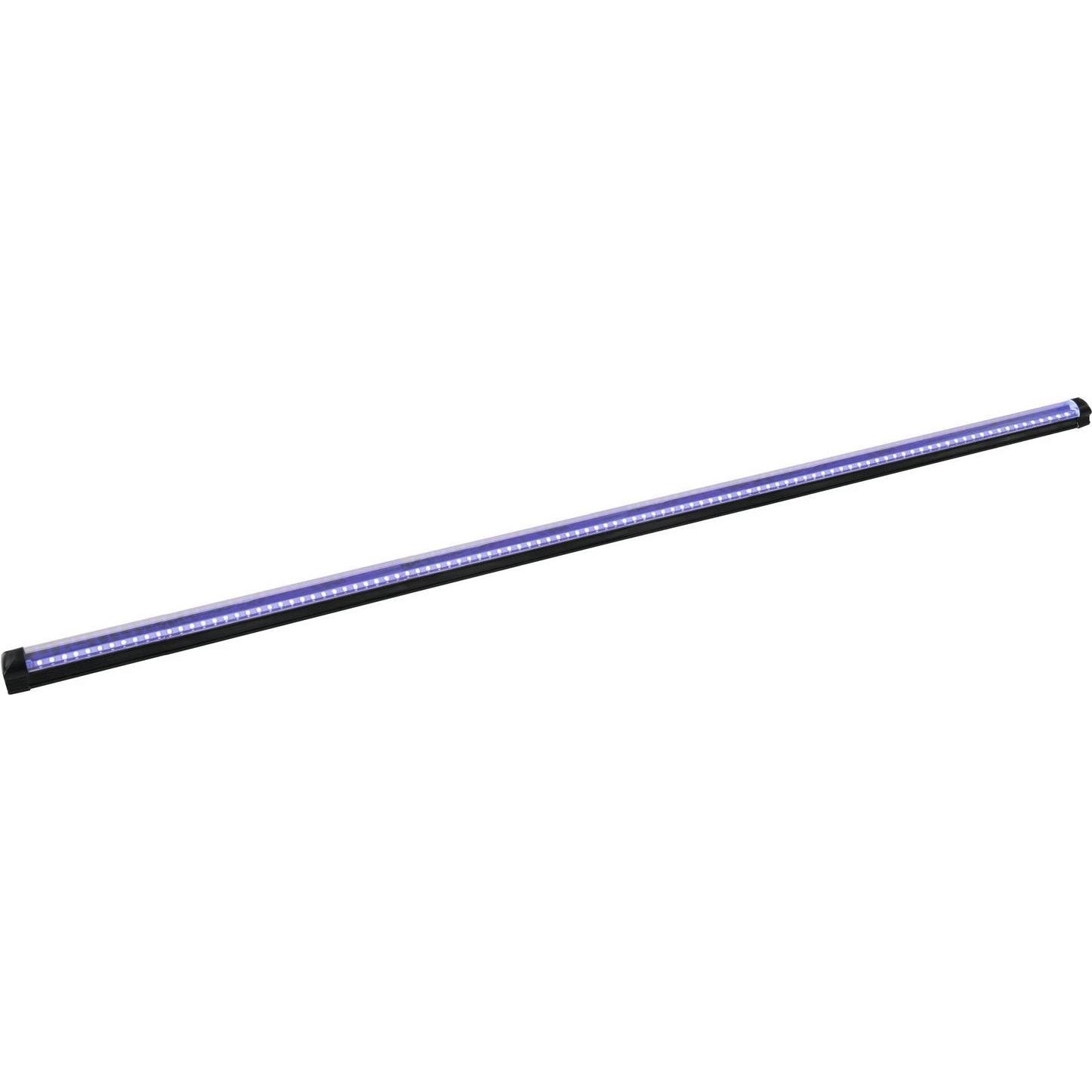 Eurolite UV-Leiste Komplettset 96LED 120cm classic slim (LED), Scheinwerfer, Schwarz