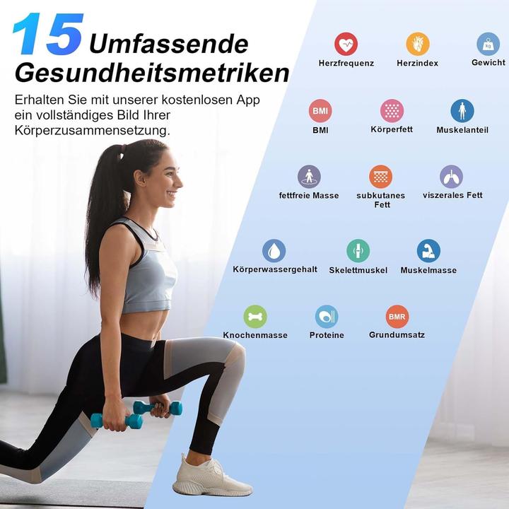 Immagine prodotto Healthkeep Körperfettwaage (180 kg)