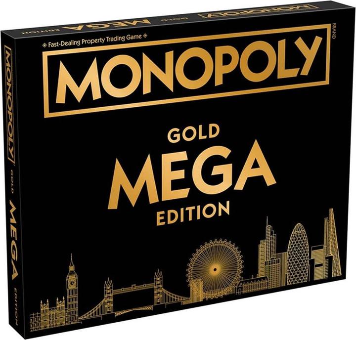 Produktbild Monopoly - Mega Gold (EN) (WIN0734) (Englisch)