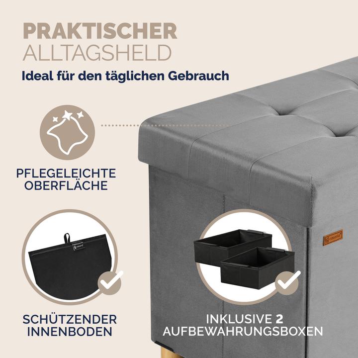 Produktbild Casaria Sitztruhe (38 cm)