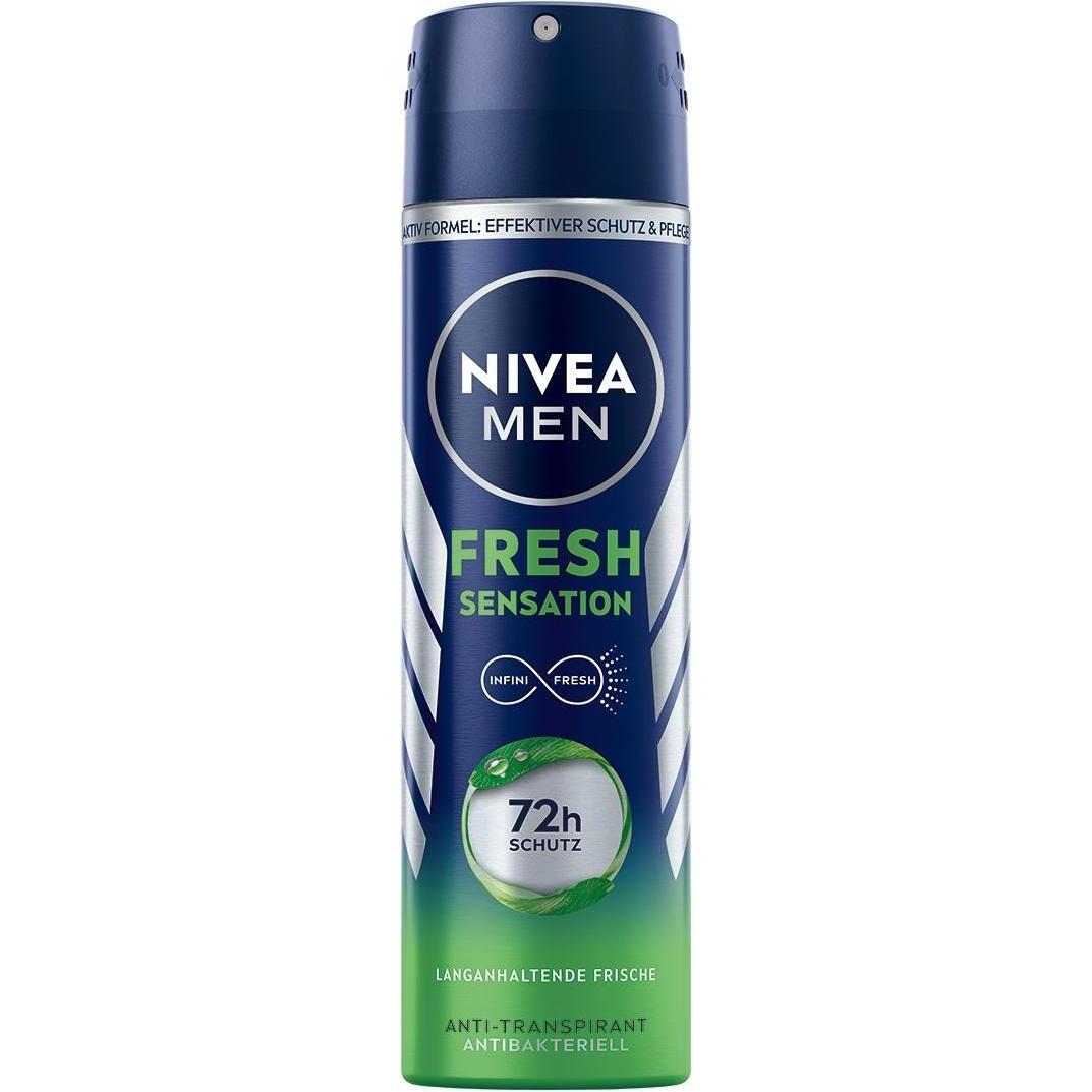 NIVEA MEN, Deo, Fresh Sensation Spray (Spray, 150 ml)