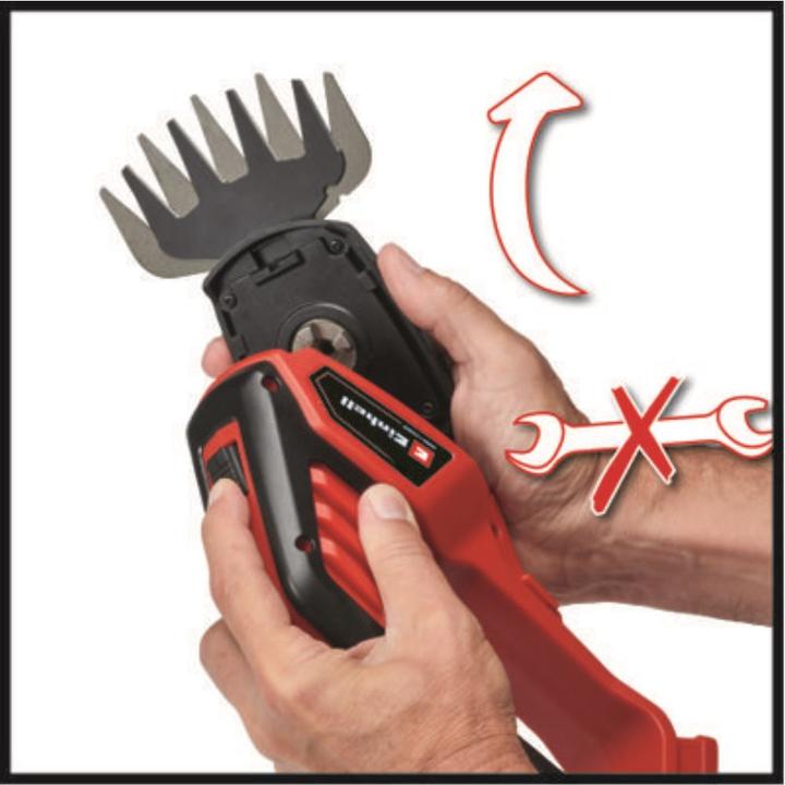 Actual product image Einhell GE-CG 18/100 Li-Solo (Rechargeable battery operated)