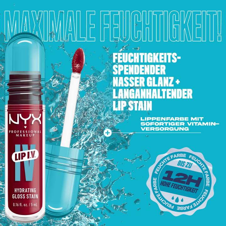 Actual product image NYX Professional Make-Up Lip IV (Red-y. Set. Wet)