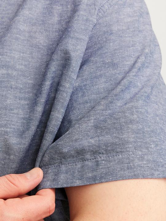 Produktbild Jack & Jones Jjlinen Blend Resort Shirt Ss Pls (4XL)