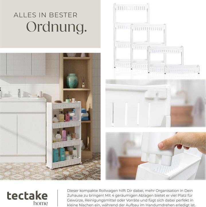 Produktbild tectake Nischenregal (12 x 10.50 x 101 cm)