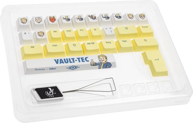 Ducky x Fallout Keycap Set - 132 Stück, ISO (DE)