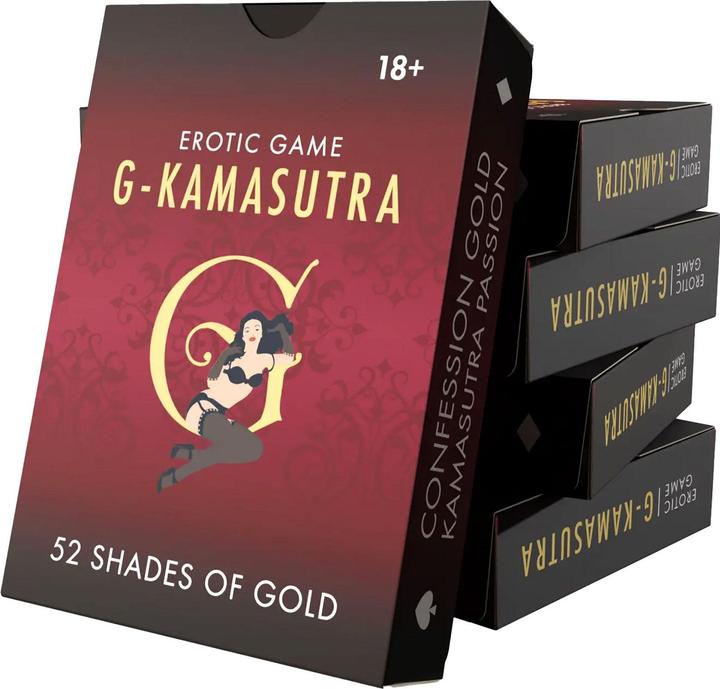 Actual product image Mad Party G Kamasutra cards 24 pcs ENG/FR/DE (German, French, English)