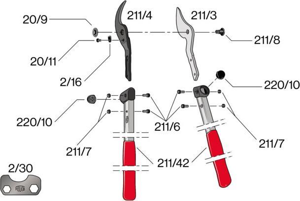 Produktbild Felco 211-60