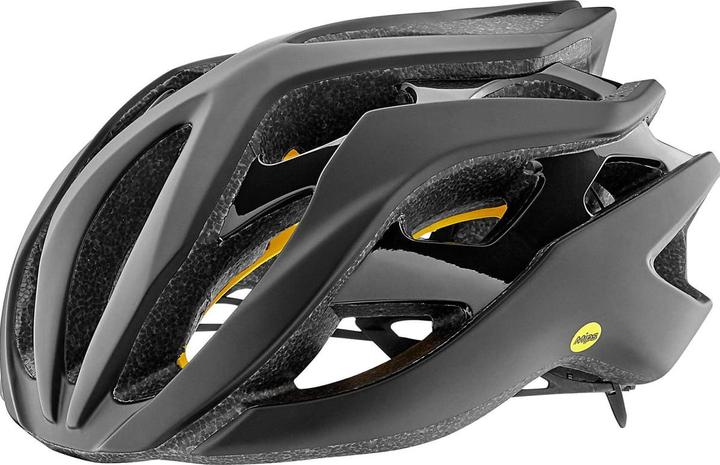 Giant Rev MIPS Helm - Schwarz matt/Schwarz glänzend (51 - 55 cm)