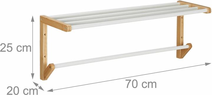 Productafbeelding Relaxdays Haardset (20 x 20 x 55 cm)