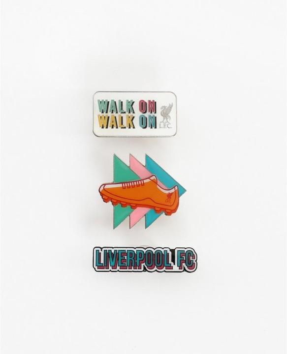 Actual product image Score Draw Enamel Badge (Pack of 3)