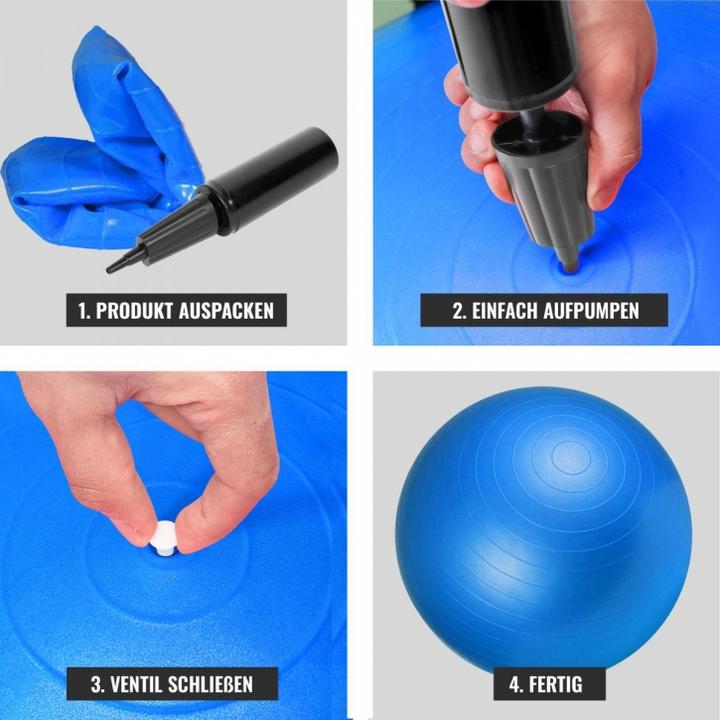 Produktbild Gorilla Sports Gymnastikball (75 cm)