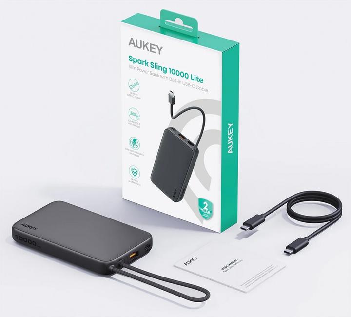 Produktbild Aukey Spark Sling (10000 mAh, 22.50 W, 38.50 Wh)