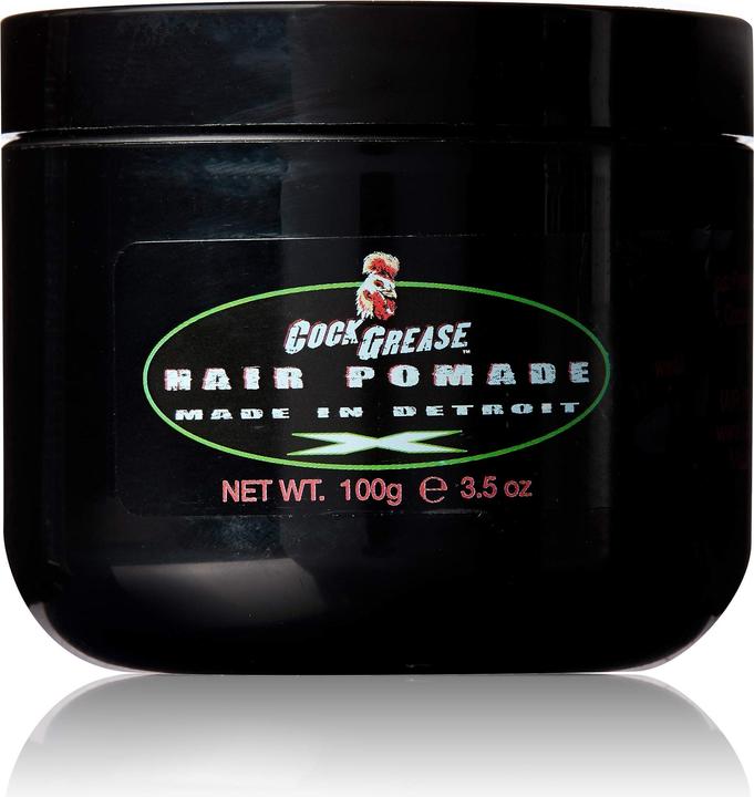 Actual product image Cock Grease Extra Stiff Pomade 100g (Hair pomade, Hair wax, 100 g)