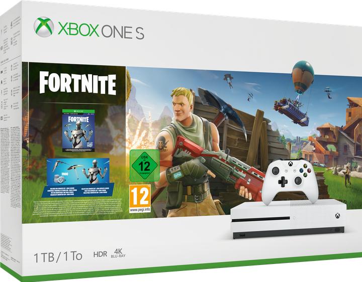 Produktbild Microsoft Xbox One S - Fortnite Bundle