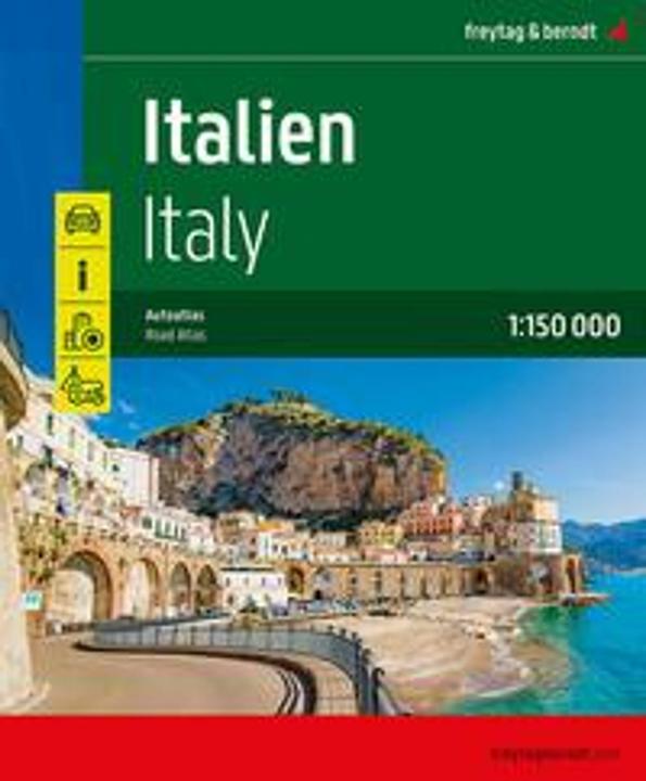 Actual product image Italy, Gross.Autoatlas 1:150.000, frey