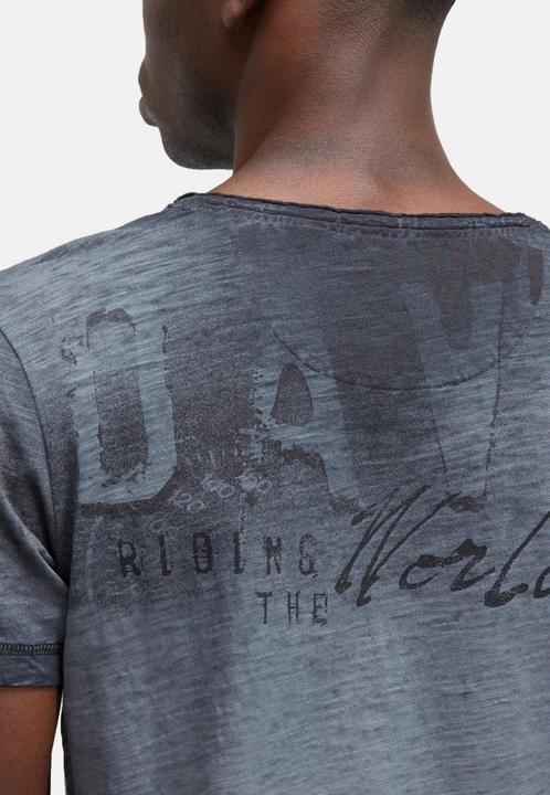 Immagine prodotto Camp David T-Shirt Riding The World I Henley-Kurzarmshirt (L)