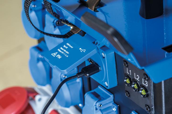 Actual product image As - Schwabe Mobile CEE power distributor (8x, CEE 7/3)