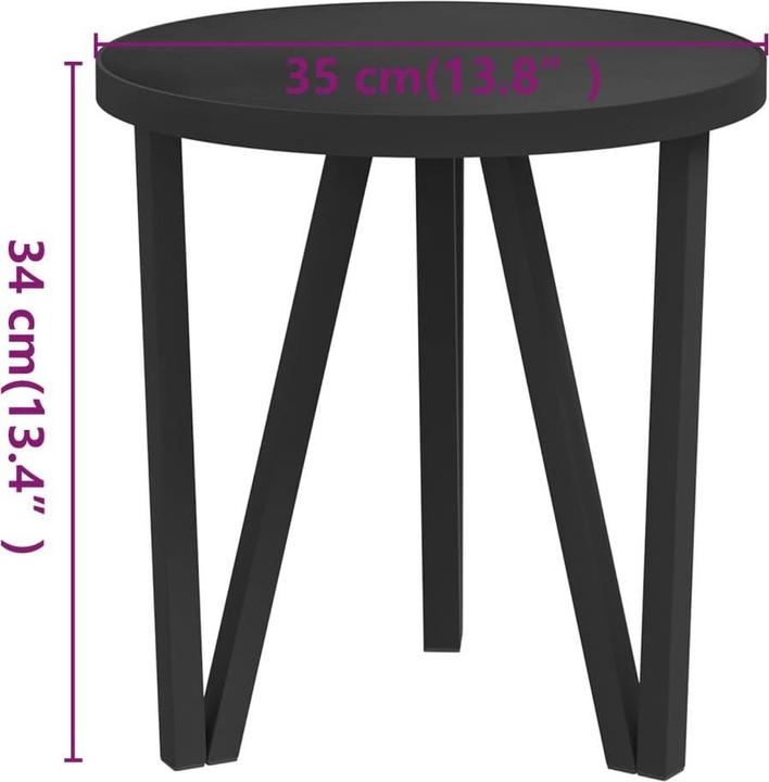 Image du produit vidaXL Beistelltisch (35 x 34 cm)