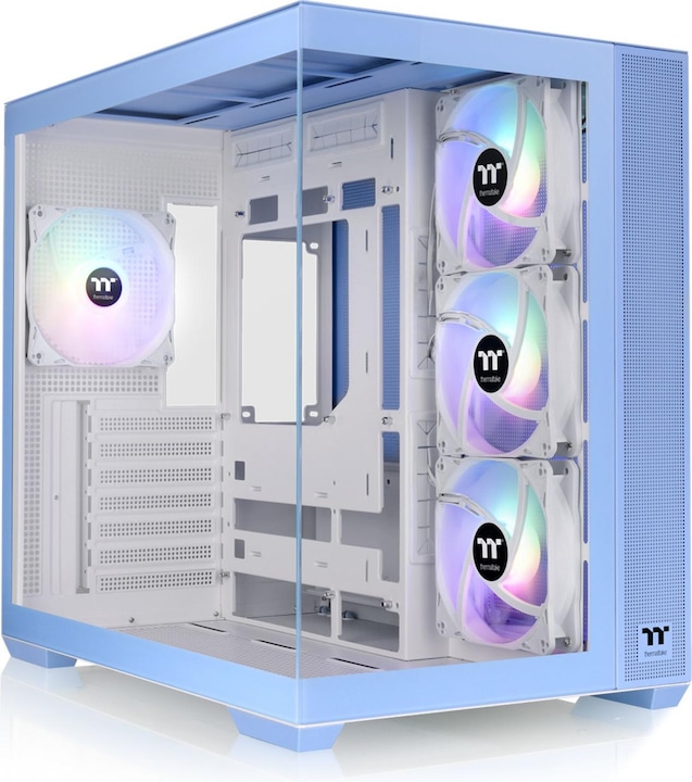 Produktbild Thermaltake View 380 TG ARGB Hydrangea Blue (Mini-ITX, ATX, mATX)