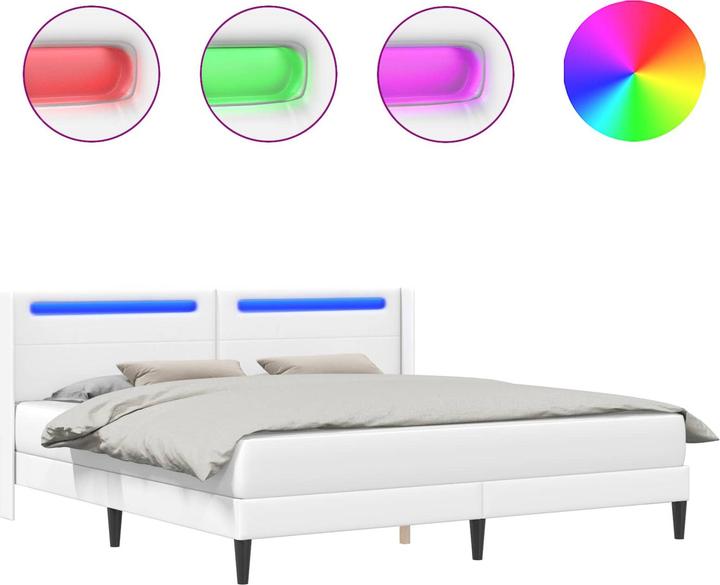 Image du produit vidaXL Modernes Bett (200 x 200 cm)