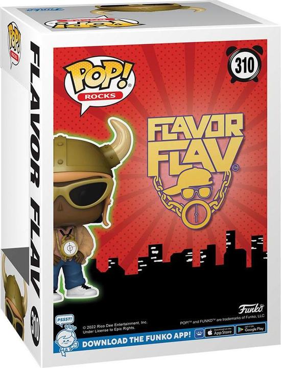 Actual product image Funko POP! A Palooza 22 Rocks : Flavor Flav (310)