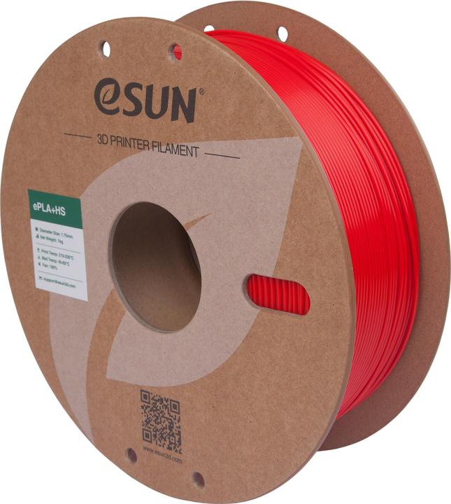 Image du produit eSUN Filament PLA+ HS RGB Rot 1.75 mm 1 (PLA+ LECTURE, 1.75 mm, 1000 g)