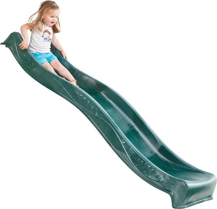 Produktbild No Name Wooden Swing Slide 2.2m Green