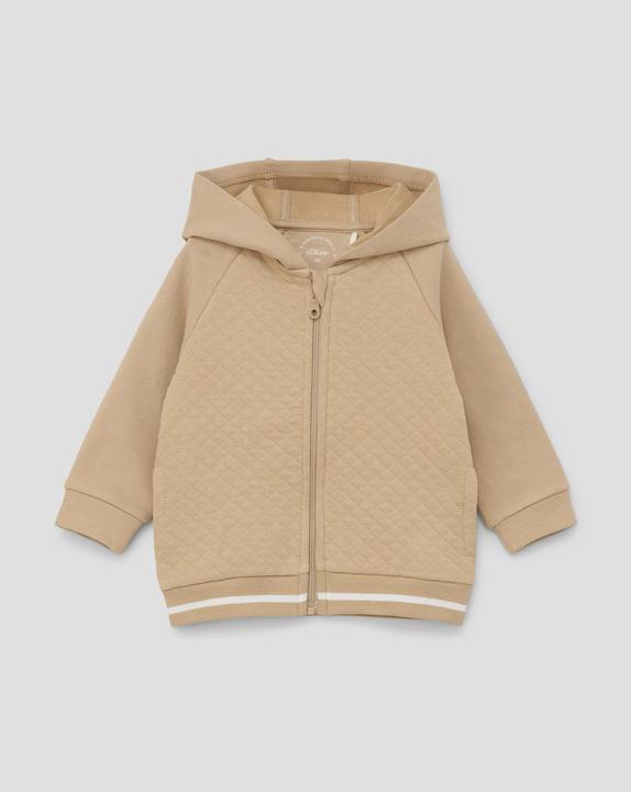 Actual product image s.Oliver Sweatshirt Jacke Sweatjacke mit Steppung (62)