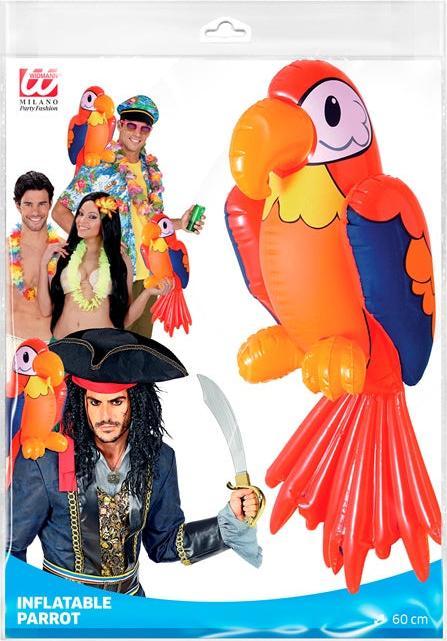 Image du produit Widmann Perroquet gonflable (Taille unique)
