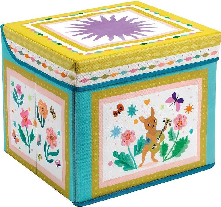 Actual product image Djeco Covered wagon toy box