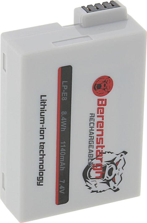 Productafbeelding Berenstargh Akku f. Canon LP-E8+ EOS 550D 600D 650D 700D (Batterij van de camera)